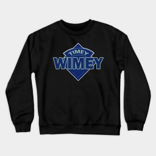 Timey Wimey - Doctor Who Style Logo Crewneck Sweatshirt